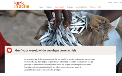 Kerk in actie: corona crisis in Rwanda