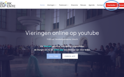 Online voorbede doen?
